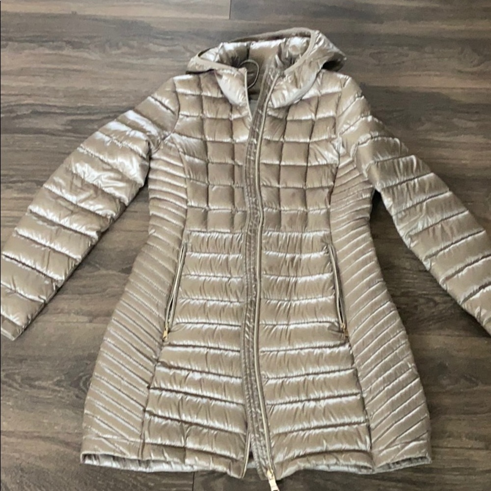 Calvin Klein light puffer coat 3/4 length